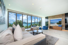 Ocean Bliss - BluePoint 3BR Apartment 812 with Terrace and Awe-Inspiring Views of Patong Bay
